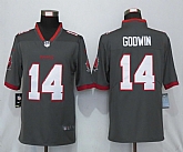 Nike Tampa Bay Buccaneers 14 Godwin Pewter Alternate Vapor Untouchable Limited Jersey,baseball caps,new era cap wholesale,wholesale hats
